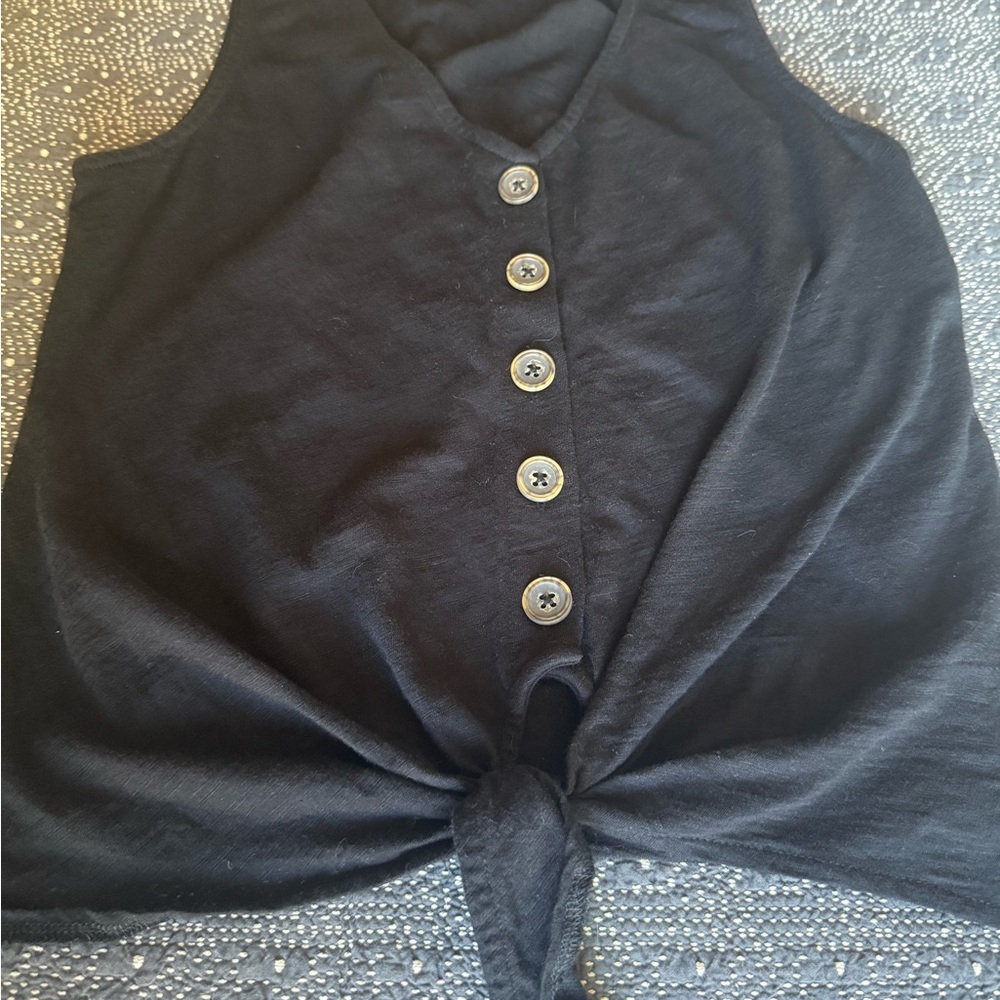 Sanctuary Button-Front Tank Top - Picture 4 of 5